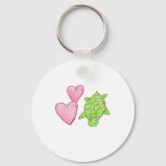 Love Turtle Keychain (Front)