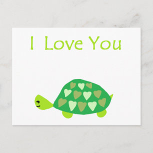 Love Turtle Postcard