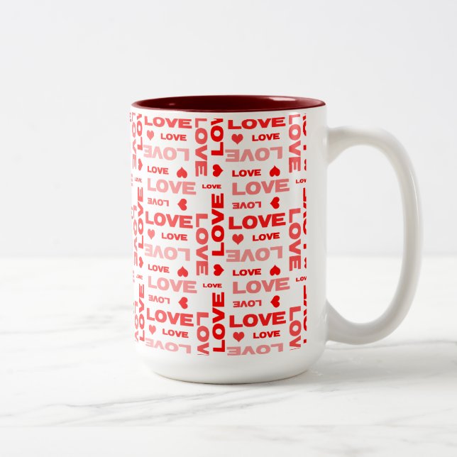 Love Two-Tone Coffee Mug (Right)