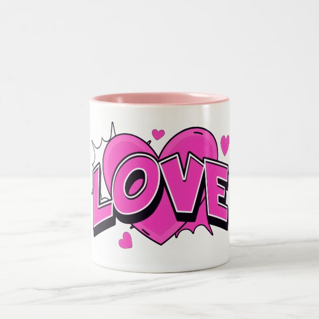 LOVE Two-Tone Mug (Center)