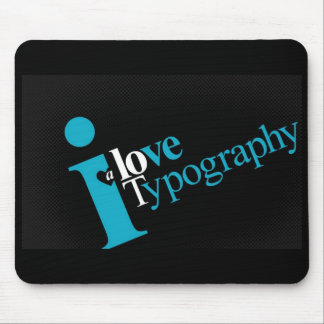 love-typography-a-lot mouse pad