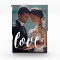 Love Typography Photo and Name Photo Block