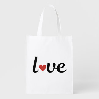 LOVE Typography Tote Bag – Minimal &Stylish Design
