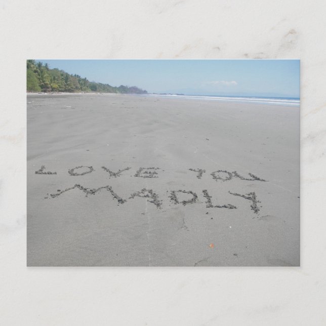 Love U Postcard (Front)