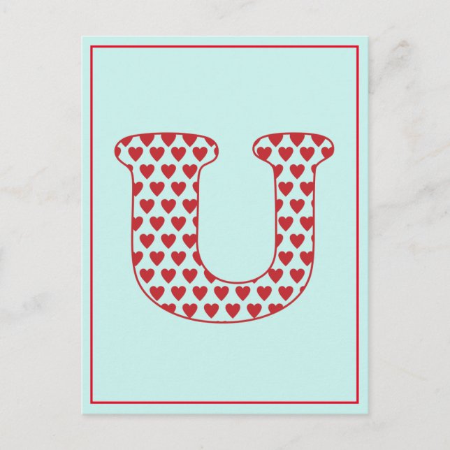 Love U Postcard (Front)