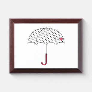 Love Umbrella Award Plaque