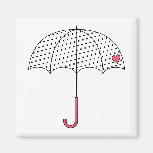Love Umbrella Magnet (Front)