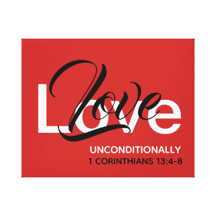 unconditional love in the bible