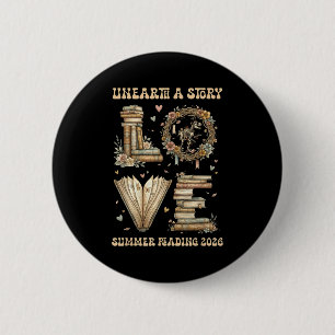 Love unearth a story summer reading 2026 dino button