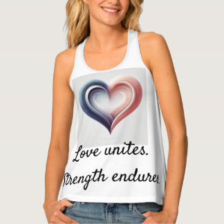 Love Unites – Inspirational Romantic Women’s Tank