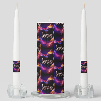 Love Unity Candle Set