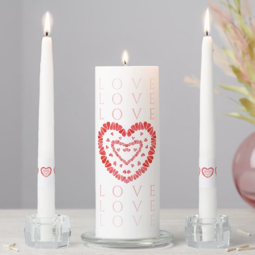 LOVE Unity Candle Set