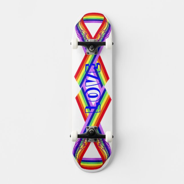 Love & Unity Roller_ Skateboard Deck (Front)
