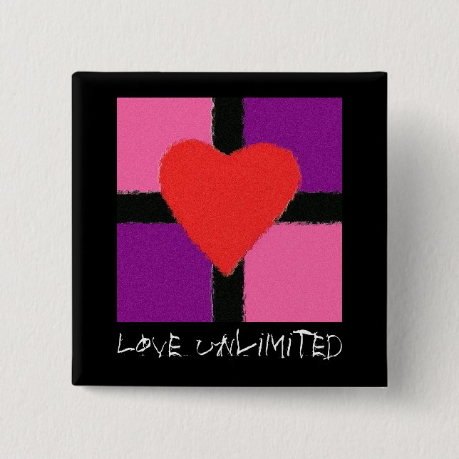 LOVE UNLIMITED BUTTON (Front)