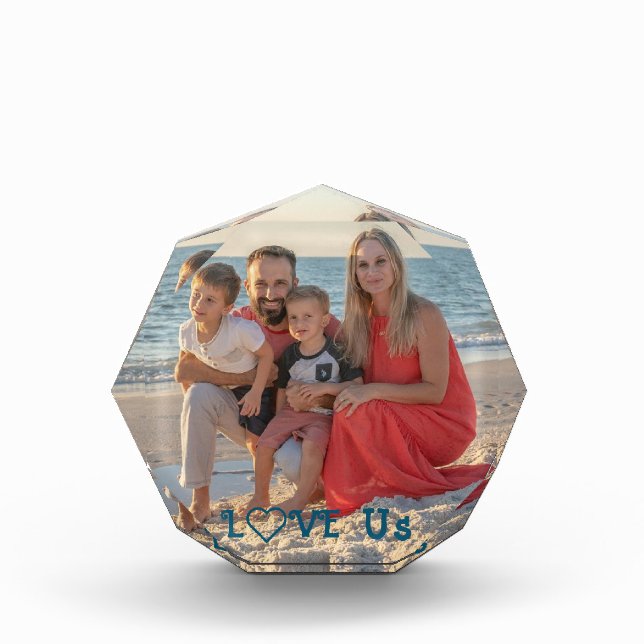 LOVE US Family Favorite Photo Block (Front)