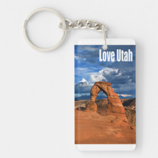 Love Utah Keychain