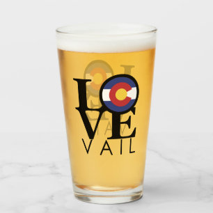 LOVE Vail Colorado Glass