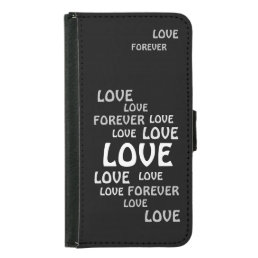 LOVE VALENTINE, BIRTHDAY, ANNIVERSARY WEDDING GIFT SAMSUNG GALAXY S5 WALLET CASE