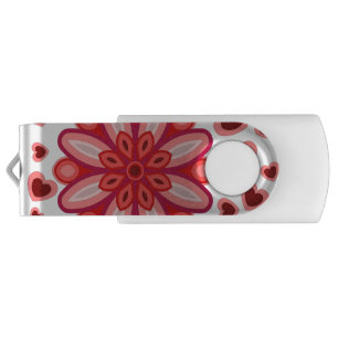 LOVE VALENTINE, BIRTHDAY PARTY GIFT WITH HEARTS FLASH DRIVE