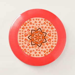 LOVE VALENTINE, BIRTHDAY PARTY GIFT WITH HEARTS , Wham-O FRISBEE