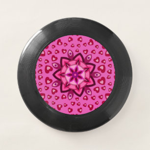 LOVE VALENTINE, BIRTHDAY PARTY GIFT WITH HEARTS ,  Wham-O FRISBEE