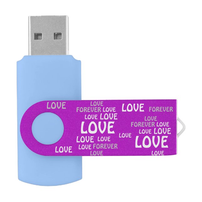 LOVE VALENTINE, BIRTHDAY WEDDING GIFT FLASH DRIVE (Opened)