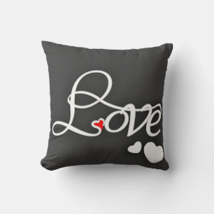 Love Valentine Reversible Decorative Pillow