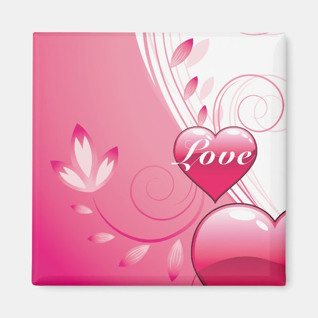 Love Valentine’s Day custom gifts Magnet (Front)