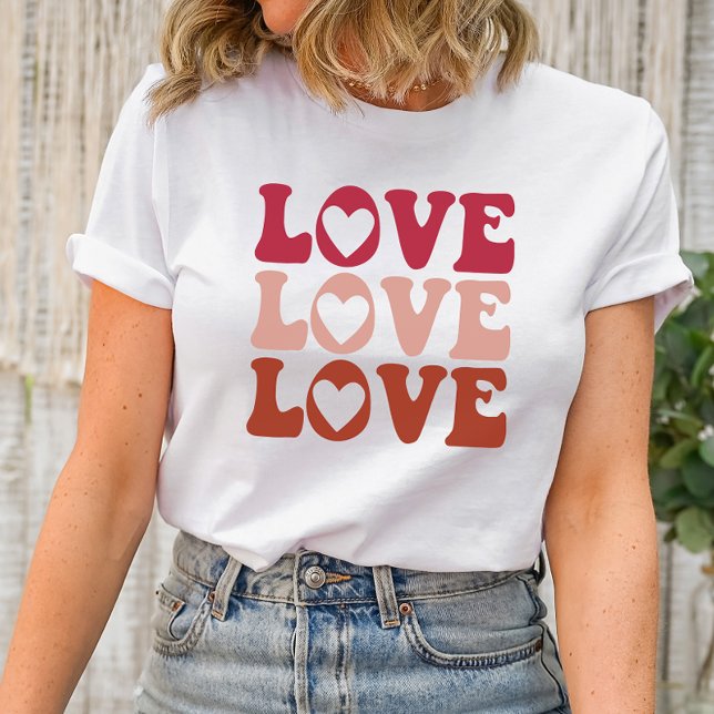 Love Valentine’s Day Shirt – Classic Heart Graphic (Celebrate love in style with our "Love Valentine's Day" Shirt – a heartfelt and charming design craf)