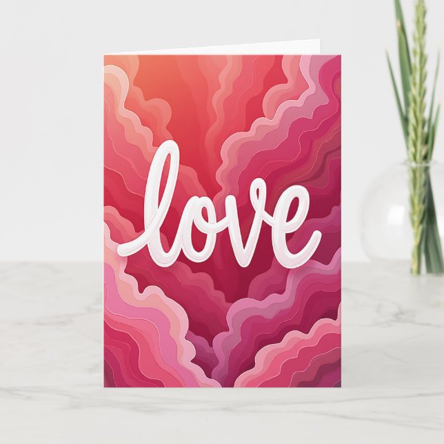 Love Valentines Card (Front)