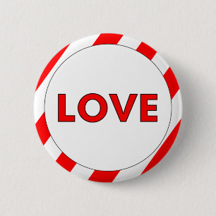 Love Valentines Day Button