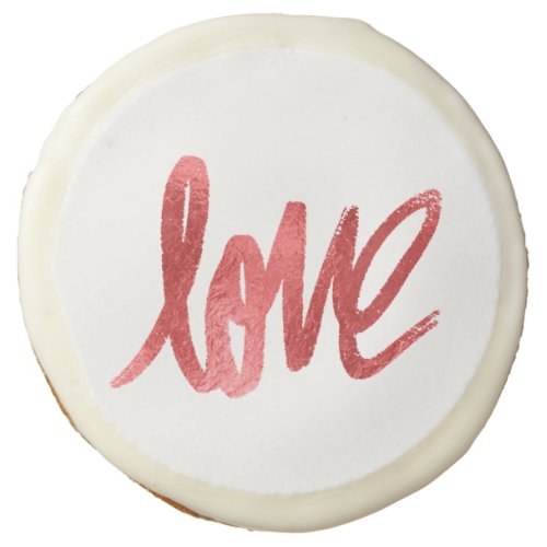 Love Valentines Day   Sugar Cookie