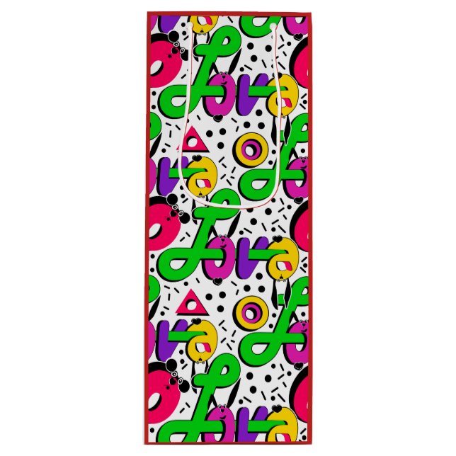 Love, Valentine's day Wine Gift Bag (Front)