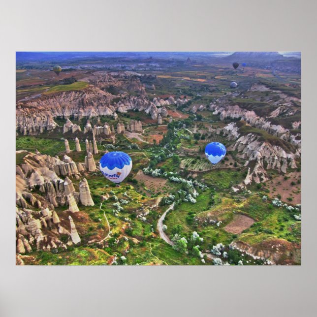 Love Valley Canyon in Cappadocia Poster (Front)