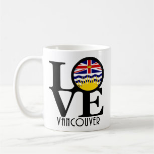 LOVE Vancouver (BC Flag) 11oz Coffee Mug
