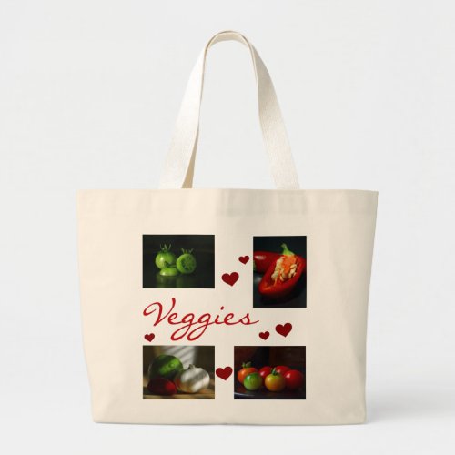 Love Veggies Tote Bag