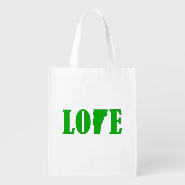 Love Vermont Tote Bag (Front)