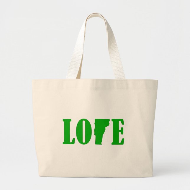 Love Vermont Tote Bag (Front)