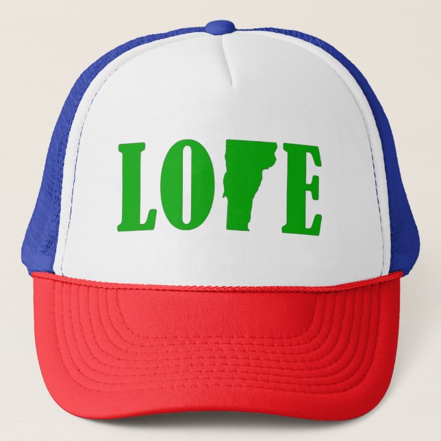 Love Vermont Trucker Hat (Front)