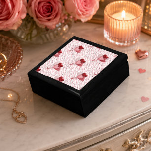 Love Vibes Wooden Jewelry Box