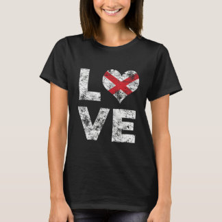 Love Vintage Alabama State Flag T-Shirt