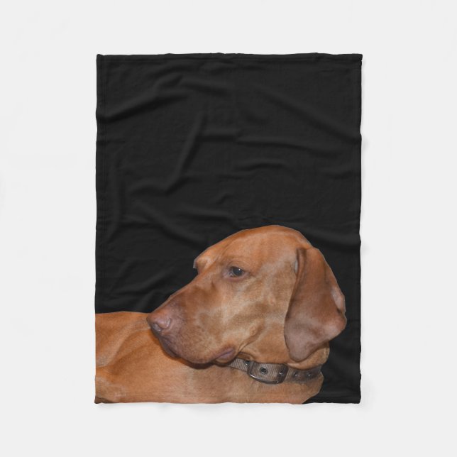 Love Vizsla! Fleece Blanket (Front)