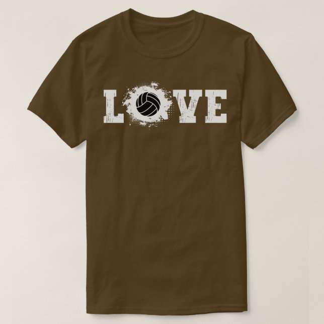 Love Volleyball 6 T-Shirt (Design Front)