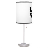 Love Volleyball Table Lamp (Left)