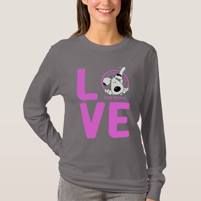 LOVE Waggin' Tails T-Shirt (Front)