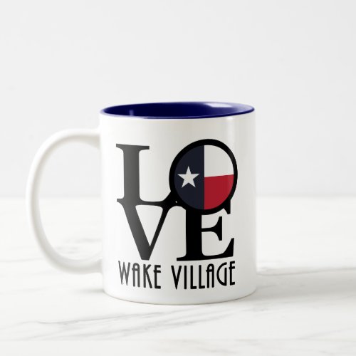 LOVE Wake Village 11oz Two_Tone Coffee Mug