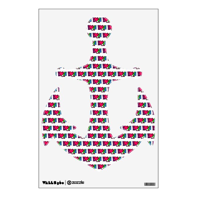 Love  wall decal (Front)