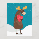 Love Warms You Holiday Postcard