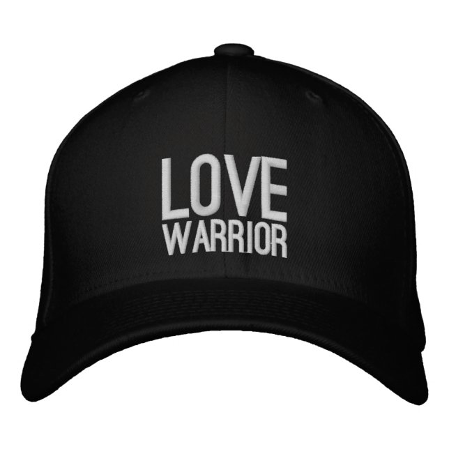 Love Warrior Embroidered Cap (Front)