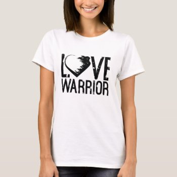 Love Warrior Slouchy Boyfriend T-shirt by glennon at Zazzle
